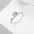 Ready to Ship High Quality Silver Ring Engagement Adjustable Ring for Couple